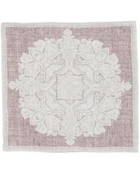 Eleventy - Paisley-Pattern Pocket Square - Lyst