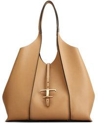 Tod's - Tod 's Mittelgroße Leder -Einkaufstasche - Lyst