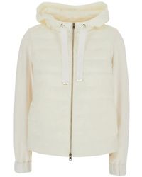 Herno - Down Jacket With Drawstring Hood And Quilted Design - Lyst