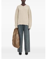 MM6 by Maison Margiela - V-Neck Clothing - Lyst