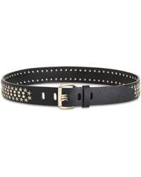 Etro - Stud-embellished Leather Belt - Lyst