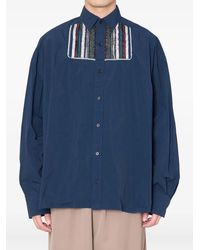 Kolor - Ribbon-Embellished Shirt - Lyst