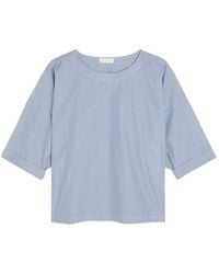 Suzie Kondi - Saria Striped Short-Sleeve Top - Lyst