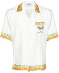 Casablanca - Zijden Overhemd - Lyst