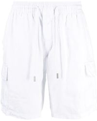 Vilebrequin - Logo-Patch Linen Shorts - Lyst