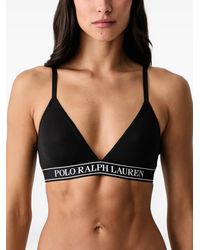Polo Ralph Lauren - Logo-Underband Triangle Bra - Lyst