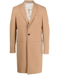Off-White c/o Virgil Abloh - Ponte Single-Breasted Slim-Fit Coat - Lyst