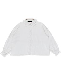 La Fetiche - Jane Broderie Pintuck Blouse - Lyst