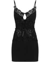 Dolce & Gabbana - Silk Georgette Dress - Lyst