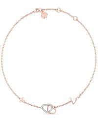 Philipp Plein - Rocked Hearts Necklace - Lyst