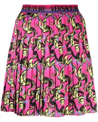 Versace - Couture Skirts Purple - Lyst