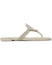 Tory Burch - Miller Pavé Knotted Sandals - Lyst