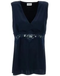 P.A.R.O.S.H. - P.A.R.O..H. Lace Blouse - Lyst