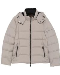 Moorer - Brett Hooded Quilted Jacket - Lyst