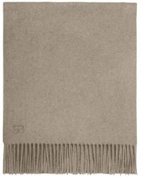 Bompard - Origines Cashmere Fringed Scarf - Lyst