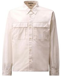 C.P. Company - Metropolis Gabardine Shirt - Lyst