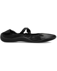 Balenciaga - Shibuya Cross-Strap Ballet Flats - Lyst