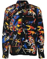 Bode - Pastimes Long-Sleeved Shirt - Lyst