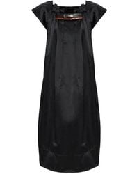 Marni - Long Dress With Short Sleeves - Lyst