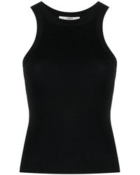 Ba&sh - Cynda Ribbed Cotton Tank Top - Lyst
