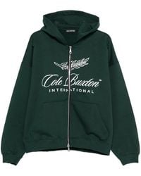 Cole Buxton - Logo-Print Zip-Fastening Hoodie - Lyst