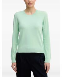 Benetton - Crew-Neck Cotton Sweater - Lyst