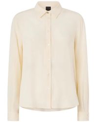 Pinko - Sand-Wash Silk Shirt - Lyst
