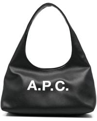 A.P.C. - ロゴ トートバッグ - Lyst