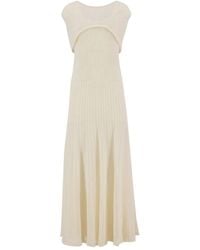 KHAITE - Thora Maxi-Jurk - Lyst