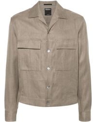 ZEGNA - Oasi リネンオーバーシャツ - Lyst