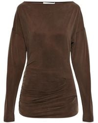 IRO - Ember Ruched Top - Lyst
