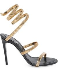 Rene Caovilla - Juniper Heel Sandals - Lyst