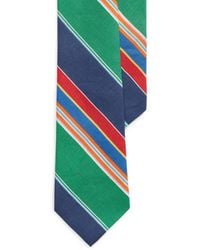 Polo Ralph Lauren - Cravate en lin à rayures - Lyst
