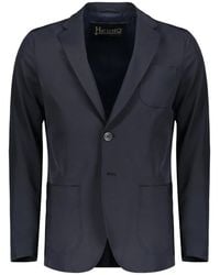 Herno - Single-Breasted Blazer - Lyst