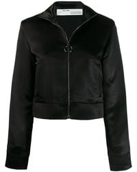 Off-White c/o Virgil Abloh - Contrast Stripe Zip-front Jacket - Lyst