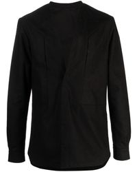 Rick Owens - Secret Larry V-neck Shirt Jacket - Lyst