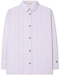 Sessun - Kojima Vertical-Stripe Shirt - Lyst