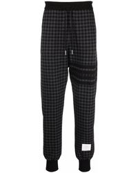 Thom Browne - Pantalon De Jogging À Motif Pied-De-Poule - Lyst