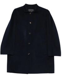 ROSSO35 - High-Neck Button-Up Coat - Lyst