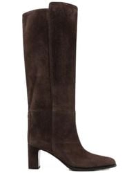 Jimmy Choo - Caly Suede Knee-High Boots - Lyst