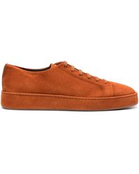 Santoni - スエード スニーカー - Lyst