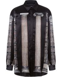 Moschino - Hemd Mit Grafischem Print - Lyst