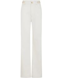Rabanne - Paillette-embellished Flared Jeans - Lyst