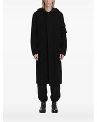 Yohji Yamamoto - Hooded 3-Pocket Coat - Lyst