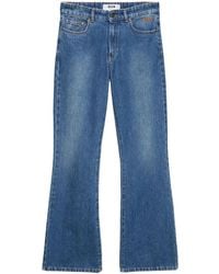 MSGM - Jeans Mit Geradem Bein - Lyst