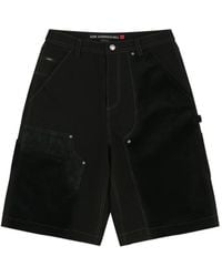 ANDERSSON BELL - Floral Print Denim Shorts - Lyst