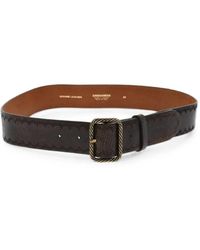 DSquared² - Embossed Decorative-Motif Belt - Lyst