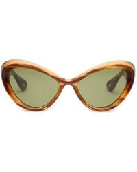 Jean Paul Gaultier - Occhiali Da Sole Parisian Cat-Eye - Lyst