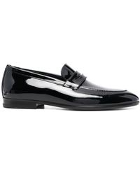 SCAROSSO - Marzio Patent Leather Loafers - Lyst