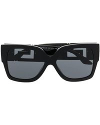 Versace - Greca Oversized Sunglasses - Lyst